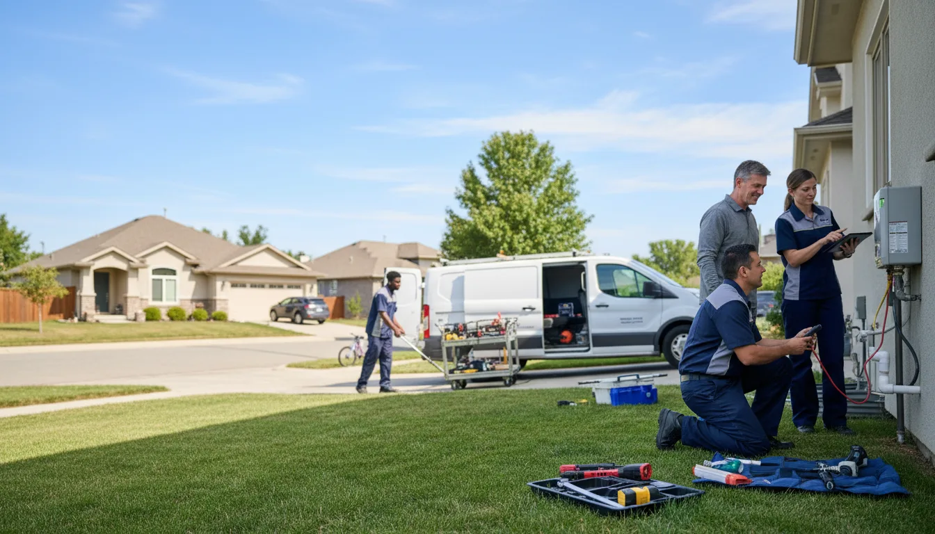 Tankless water heater service in Warsaw, IN